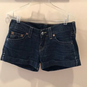 True Religion Jess Denim Shorts, size 29